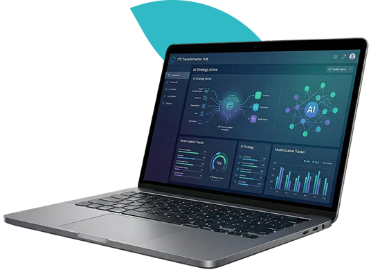 ITG Transformation Hub dashboard preview